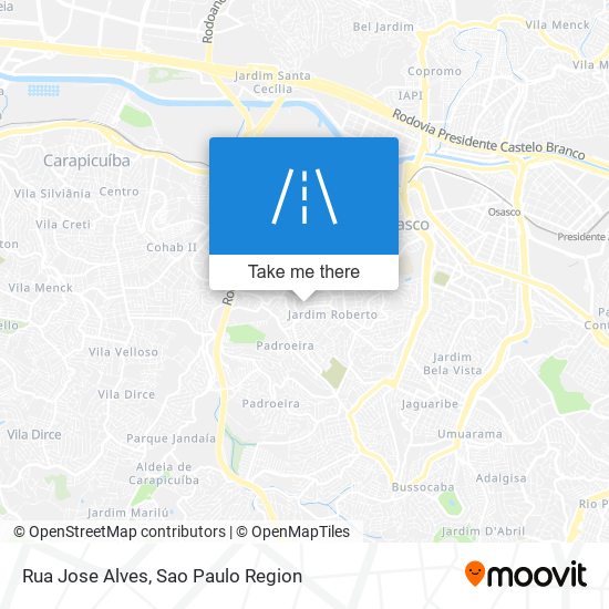 Rua Jose Alves map