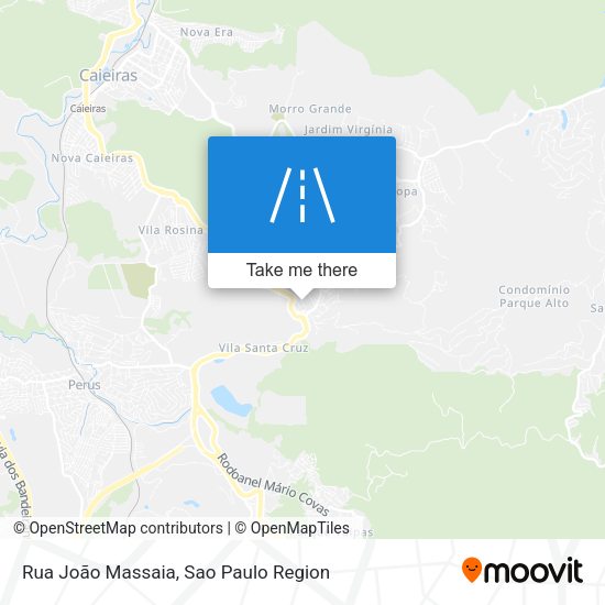Rua João Massaia map
