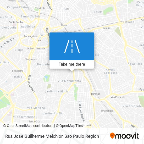 Rua Jose Guilherme Melchior map