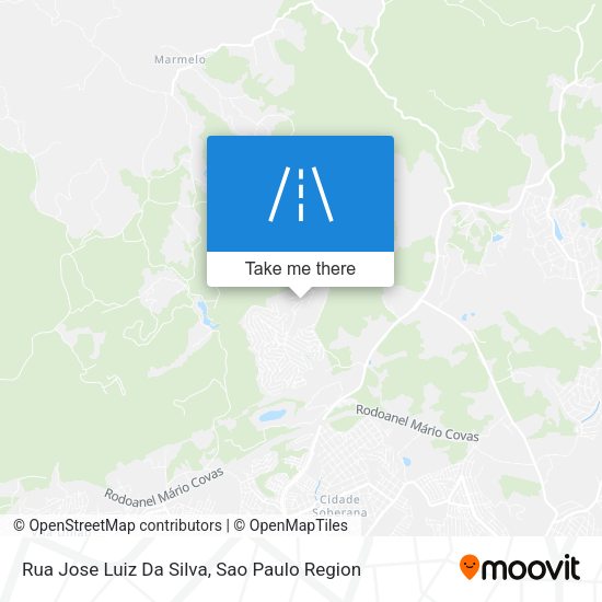 Rua Jose Luiz Da Silva map