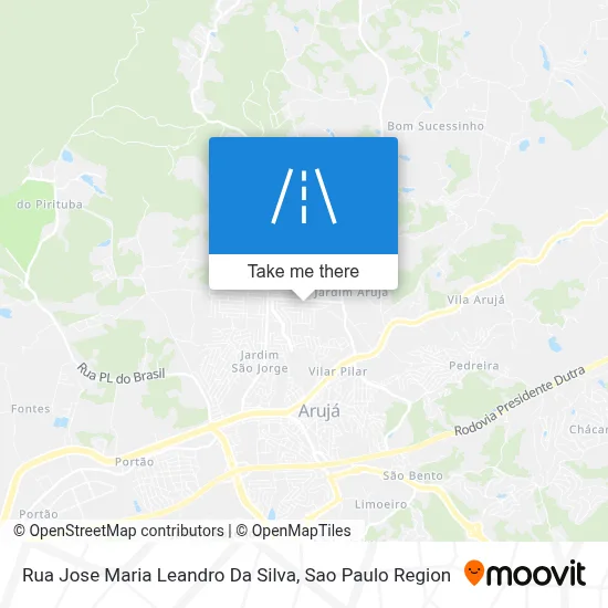 Rua Jose Maria Leandro Da Silva map