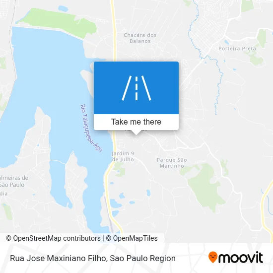 Rua Jose Maxiniano Filho map
