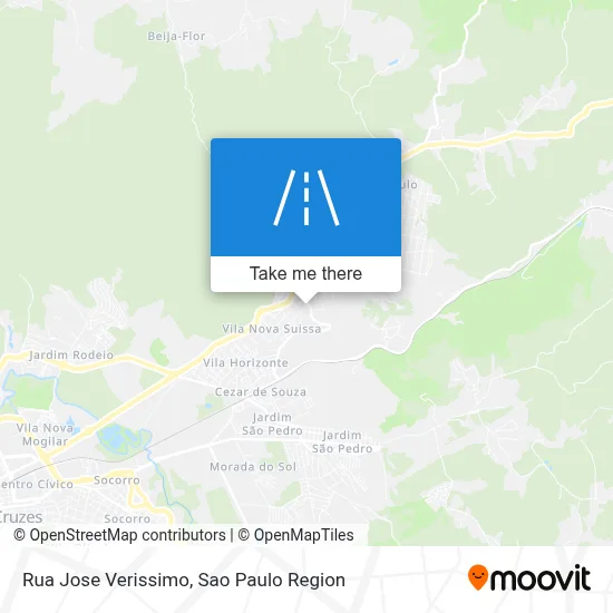 Rua Jose Verissimo map