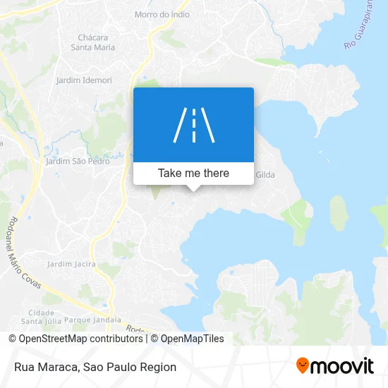 Rua Maraca map