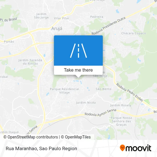 Rua Maranhao map