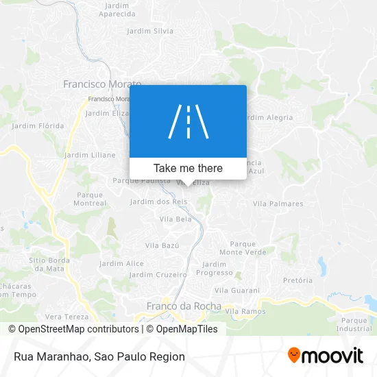 Rua Maranhao map