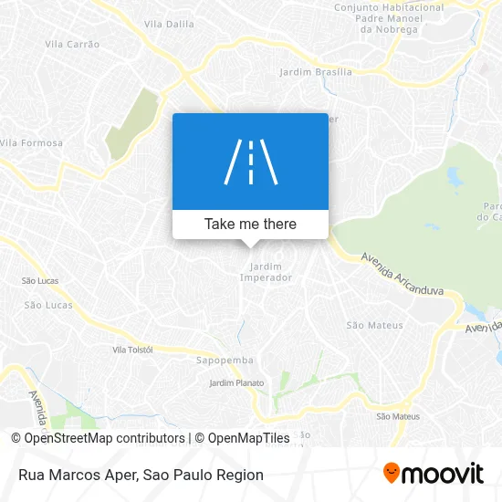 Rua Marcos Aper map