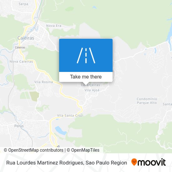 Rua Lourdes Martinez Rodrigues map