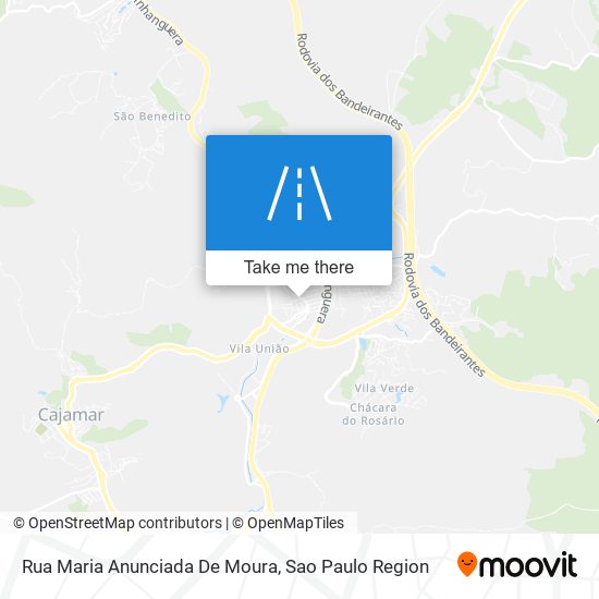 Mapa Rua Maria Anunciada De Moura