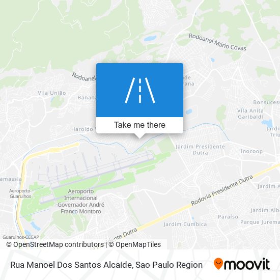 Rua Manoel Dos Santos Alcaíde map