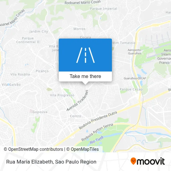 Rua Maria Elizabeth map
