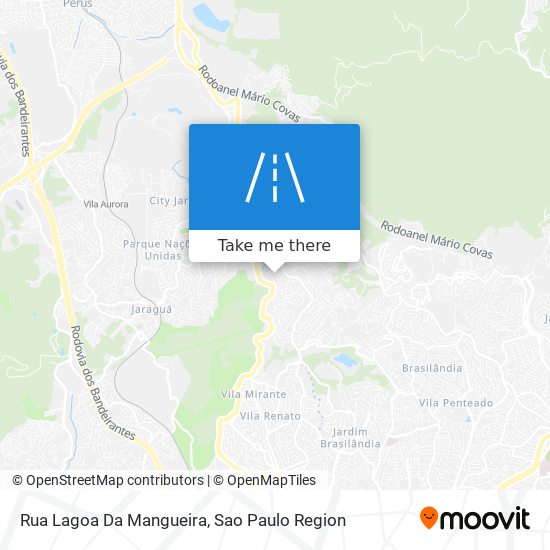 Mapa Rua Lagoa Da Mangueira