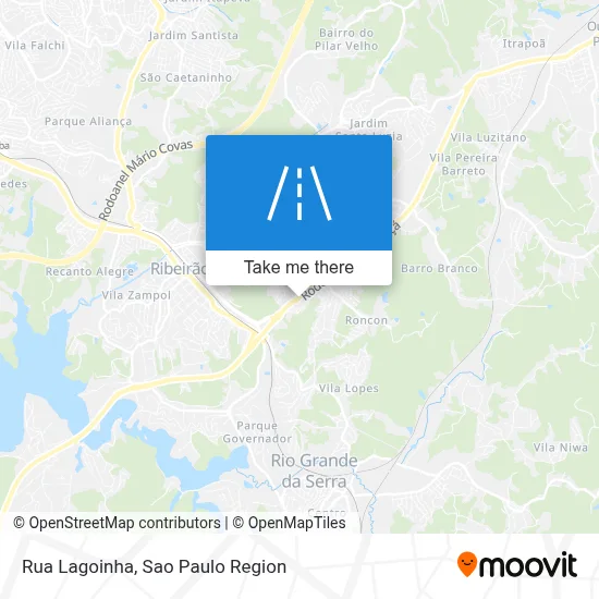 Rua Lagoinha map