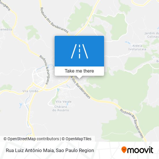 Rua Luiz Antônio Maia map