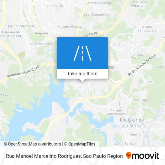 Rua Manoel Marcelino Rodrigues map