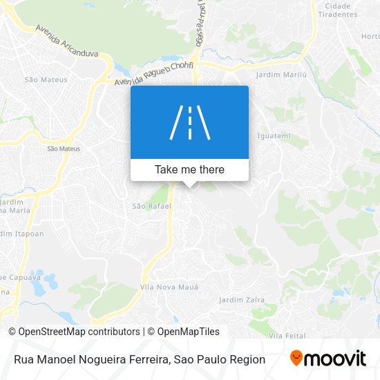 Rua Manoel Nogueira Ferreira map