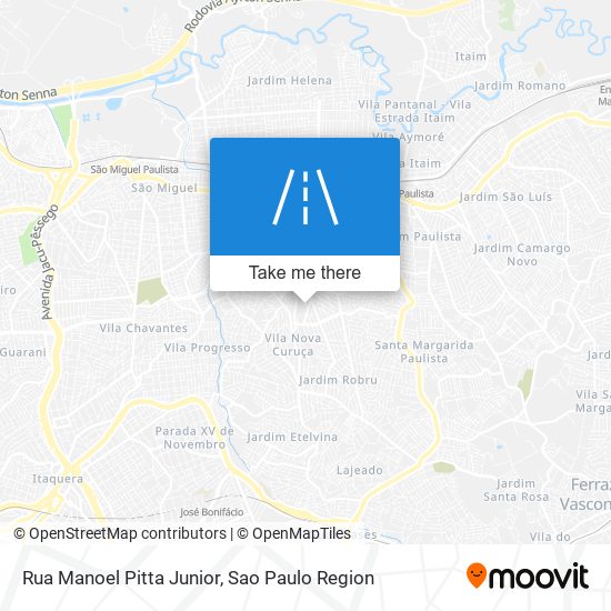 Rua Manoel Pitta Junior map
