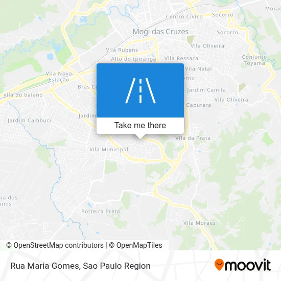 Rua Maria Gomes map