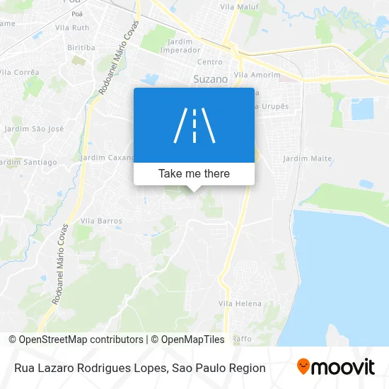 Rua Lazaro Rodrigues Lopes map