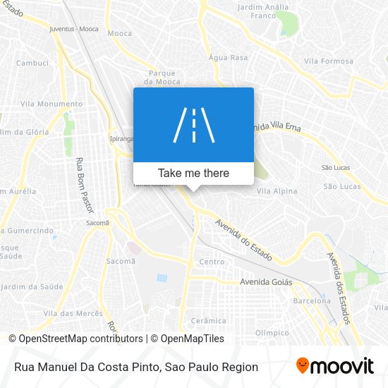 Rua Manuel Da Costa Pinto map