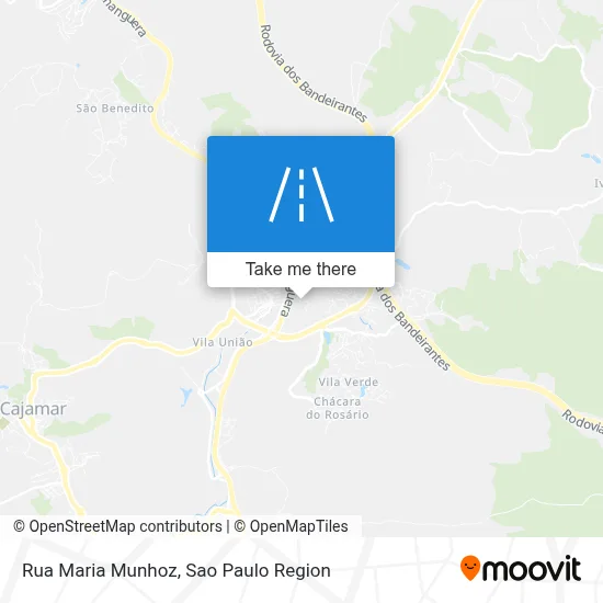 Rua Maria Munhoz map