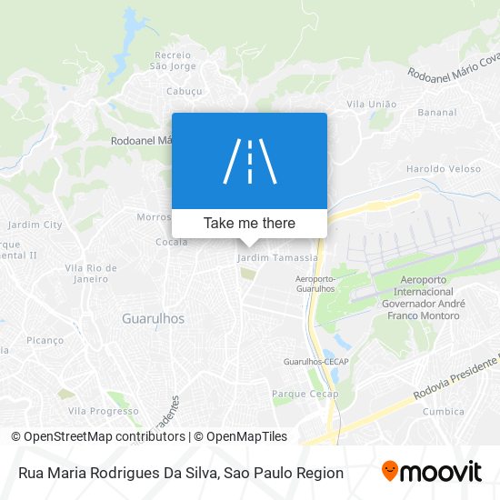 Rua Maria Rodrigues Da Silva map