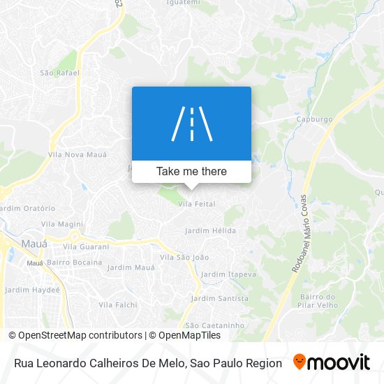 Rua Leonardo Calheiros De Melo map