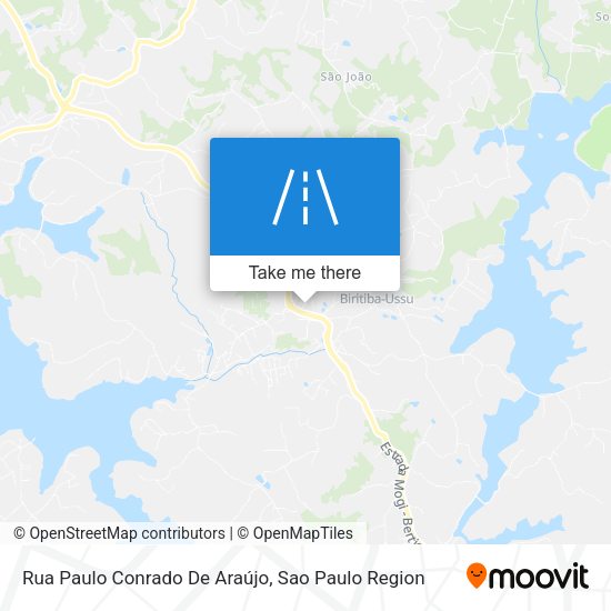 Rua Paulo Conrado De Araújo map