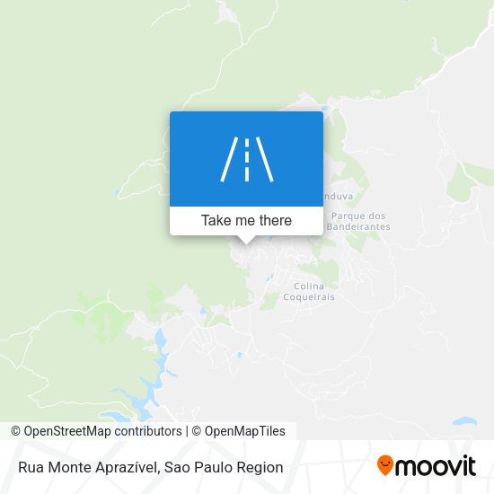 Rua Monte Aprazível map