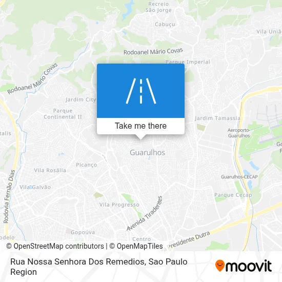 Rua Nossa Senhora Dos Remedios map