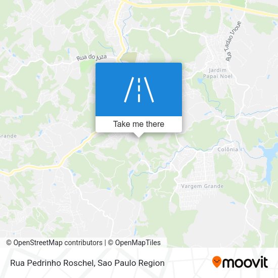 Rua Pedrinho Roschel map