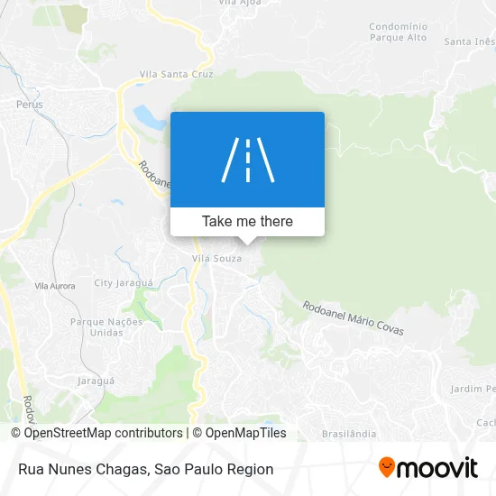 Rua Nunes Chagas map