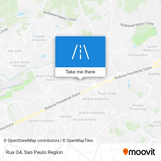 Rua O4 map