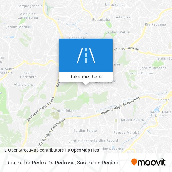 Rua Padre Pedro De Pedrosa map