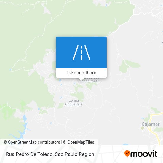 Rua Pedro De Toledo map