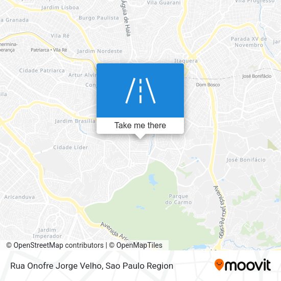 Rua Onofre Jorge Velho map