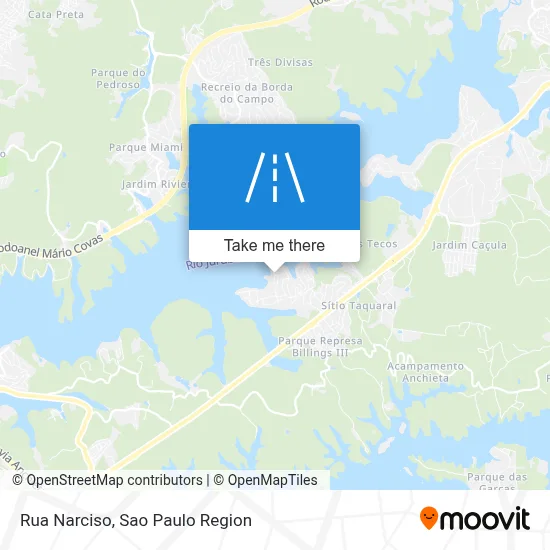 Rua Narciso map