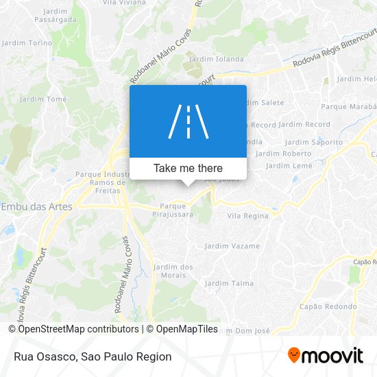 Rua Osasco map