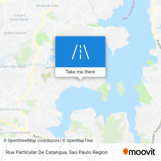 Rua Particular De Catangua map