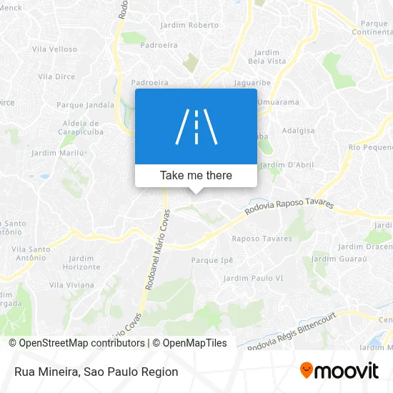 Rua Mineira map