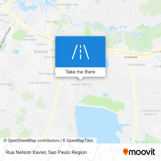 Rua Nelson Xavier map