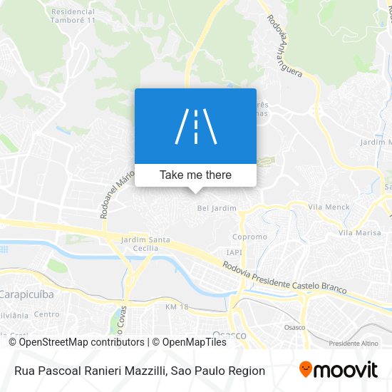 Rua Pascoal Ranieri Mazzilli map
