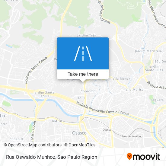 Rua Oswaldo Munhoz map