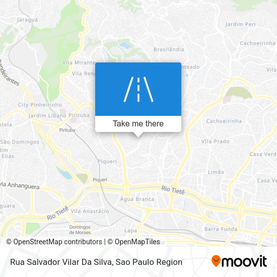 Rua Salvador Vilar Da Silva map