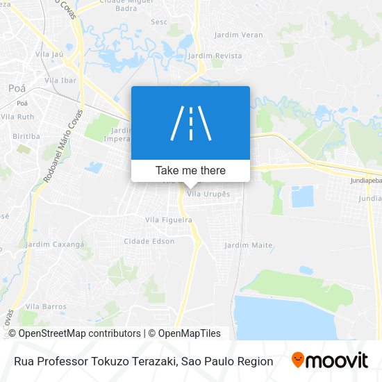 Rua Professor Tokuzo Terazaki map