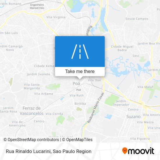 Rua Rinaldo Lucarini map