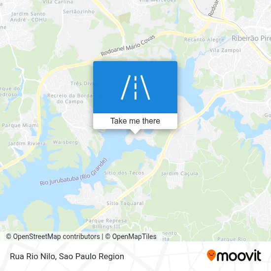 Rua Rio Nilo map