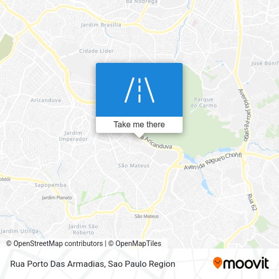 Rua Porto Das Armadias map