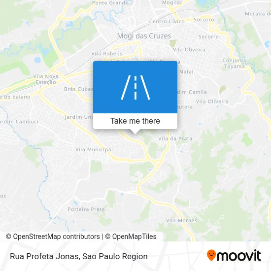 Rua Profeta Jonas map