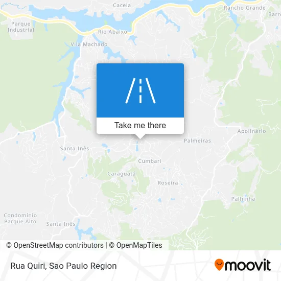 Rua Quiri map